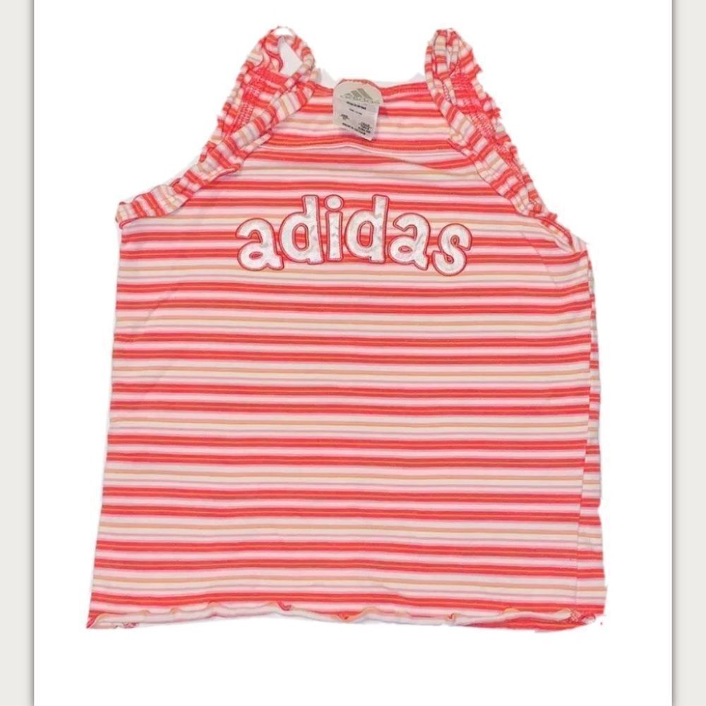 Girls Adidas tank top size 6
